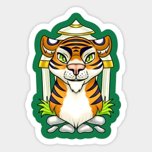 Indian Tiger Sticker